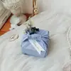 Caixa de Açúcar para Mesa de Doces de Casamento, Caixa de Presente Pequena Caseira, Caixa de Presente Pequena, Caixa de Presente Pequena, Caixa de Doces de Casamento Coberta com Tecido