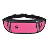 Bolsa de Cintura Refletiva para Corrida Fitness com Furo Invisível para Fone de Ouvido Bolsa de Armazenamento Venda por Atacado Leve Bolsa de Peito para Esportes ao Ar Livre