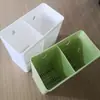 Soporte Vertical de Plástico para Palillos Estante de Almacenamiento Hueco con Drenaje Organizador de Mesa Estante de Almacenamiento para Cubiertos de Cocina Soporte para Palillos