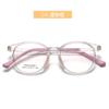 12614 nuevo TR niños lindo montura redonda 3-12 años estudiantes de primaria gafas para miopía cómodo suave almohadilla nasal montura de gafas
