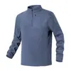 Camiseta G-stone aislada con aire, cuello semi-alto, antiestática, ligera, suave y cálida, corte tridimensional, para hombre en otoño e invierno