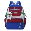 Mochila Escolar para Aluno do Ensino Fundamental e Médio Pingente Fofo Decorativo Bolsa para Computador Mochila Doce Fresca Mochila Versátil de Grande Capacidade