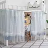 Cortinas de Cama Estilo Princesa para Chicas Universitarias, Cortinas para Litera Superior e Inferior de Dormitorio Se Venden por Separado, Cortinas Opacas para Dormitorio Estudiantil, Divisor de Privacidad