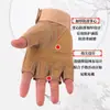 Guantes Tácticos Deportivos al Aire Libre de Medio Dedo para Hombre Guantes de Protección para Entrenamiento Ciclismo Antideslizantes Resistentes al Desgaste Guantes Deportivos