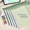 Carpeta de palanca giratoria A3 de alto valor con soporte para papel de gran capacidad, transparente y engrosado, carpeta de almacenamiento de papel A4 impermeable