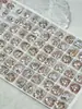 Rhinestones para Uñas Huashiyue Imitación 8mm Fondo Plano, Cristal K9 Súper Brillante Corte 33 para Uñas y Accesorios de Aretes al por Mayor