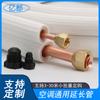 Venta directa de fábrica de Dongguan 2 p 2 puntos 4 puntos tubo doble de alta y baja presión con algodón tubo de cobre puro soldadura libre tubo de cobre terminado