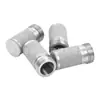 Acero Inoxidable 316 Metal Filtro Microporoso Elemento de Filtro Sinterizado de Polvo de Titanio Rosca Externa 20*30 Cabezal de Aireación de Instalación Rápida