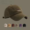Chapéu da moda que combina com tudo boné de beisebol retrô verde militar masculino cityboy moda de rua boné pequeno para rosto feminino