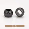 Cordón Redondo Campana Metálica con Cordón Hebilla para Extremo de Cuerda de Tubo Recto Aleación de Zinc Galvanizada Hebilla de Cola para Cuerda de Pantalón Accesorios de Ropa Jinda