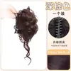 Peruca Coque de Cabelo com Grampo para Criar um Penteado Coque, Cabelo Sintético, Anel de Cabelo Estiloso de Coroa Alta Novo Estilo Chinês