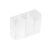 Armario organizador de caja de almacenamiento de espejo de tocador de baño para casa, organizador de tocador cosmético y para el cuidado de la piel montado en la pared con perforaciones
