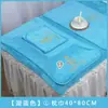 Toalha especial para suit de salão de beleza com buraco toalha de cama turbante para gerenciamento de pele toalha de banho macia absorvente sem fiapos