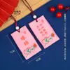 Pequeño Saquito Amuleto de Perlas Blancas Bolsa Vacía para Colgar en el Cuello, Pequeña Bolsa de Fragancia Estilo Chino, Bolsa de la Fortuna, Saquito de Paz, Bolsa Vacía