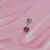 Acero Inoxidable de 16 Colores Ojo de Gato Labio Uña Espiral Interna 1.0 Diente Adorno Labial Hueso de la Oreja Uña del Cartílago Fondo Plano Adorno de Oreja Perforación