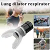 Entrenador de respiración abdominal para ejercitar músculos, natación, entrenamiento de capacidad pulmonar, rehabilitación de la función pulmonar y dispositivo de resistencia a la respiración para EPOC