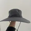 Sombrero de Pesca con Protección Solar para Hombre, Sombrilla de Verano, Sombrero de Pescador, Logo Personalizado, Ala Ancha, Sombrero de Montañismo para el Sol, Estampado