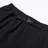 Serie Montaña Rumeng Pantalones Cortos de Trabajo Bordados Repelentes al Agua para Exteriores Verano Nuevos Color Sólido Holgados Casual Versátiles de Cinco Puntos