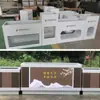 Caja de Flores para Exteriores Caja de Luz Combinada Comedero Solar para Flores Restaurante Tienda de Té con Leche Mampara para Exteriores Macizo de Flores para Exteriores Paisajismo de Patio