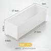 Caja organizadora de cajones con partición, compartimento integrado para cocina, caja organizadora, gabinete, cosméticos, vajilla, tablero divisor