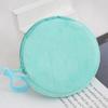 Candy Color Plush Round Coin Bolsa Bolsa Carteira Bonito Carteira Cartão de Identificação Porta-chaves Simples Bolsa de Moedas Presente
