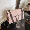 Atacado Transfronteiriço Bolsa Dionísio Padrão Cobra Retrô Simples Corrente Ombro Transversal com Compartimento para Sair para Trabalhar Estilo Coreano Bolsa Feminina