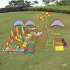 Conos Marcadores de Entrenamiento de Fútbol Baloncesto Obstáculos Conos de Helado Platos Bloqueos de Carretera Equipo Taekwondo