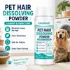 Pó Dissolvente de Pelos de Pet Kineshinex 100g para Gatos e Cachorros Remove Pelos em Roupas, Cobertores, Sofás