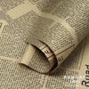 Periódico Inglés Retro Papel Kraft Ramo de Periódico Material de Empaque de Regalo Papel para Envolver Flores Periódico Inglés