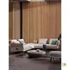Sofá exterior de mimbre estilo nórdico, adecuado para patios, balcones, áreas de ocio al aire libre, terrazas, salas de estar y invernaderos; un juego de muebles de diseñador