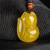 Pingente de Ágata Calcedônia Raposa Pingente de Ágata Calcedônia Raposa Pingente de Ágata Calcedônia Jade Original Pingente Jade