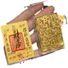 Tesouro de Riqueza em Ouro Puro Peças de Ouro, Cartas Lisas e Prósperas, Cartas Auspiciosas, Peças de Ouro da Fortuna, Adesivos para Celular, Presentes Atacado