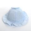 Venta al por mayor de fábrica sombrero de sol de primavera y otoño sombrero de pescador para niños sombrero de cubeta encaje transpirable lindo sombrero de bebé marea