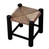 Taburete de mimbre, taburete pequeño para uso doméstico, resistente y duradero, adecuado para sentarse, nuevo modelo 2026, silla pequeña, taburete para sala de estar para cambiarse los zapatos