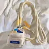 Bolsa de Monedas Colorida Dopamina con Cordón Mini Billetera Bolsa para Guardar Labial Llaves Clip para Teléfono Móvil Cuerda Antiperdida