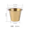 Suministrado Directamente del Fabricante, Taza de Salsa Espesa de Acero Inoxidable 304, Taza Creativa de Condimento de Tomate para Salsas de Estilo Occidental y Filetes