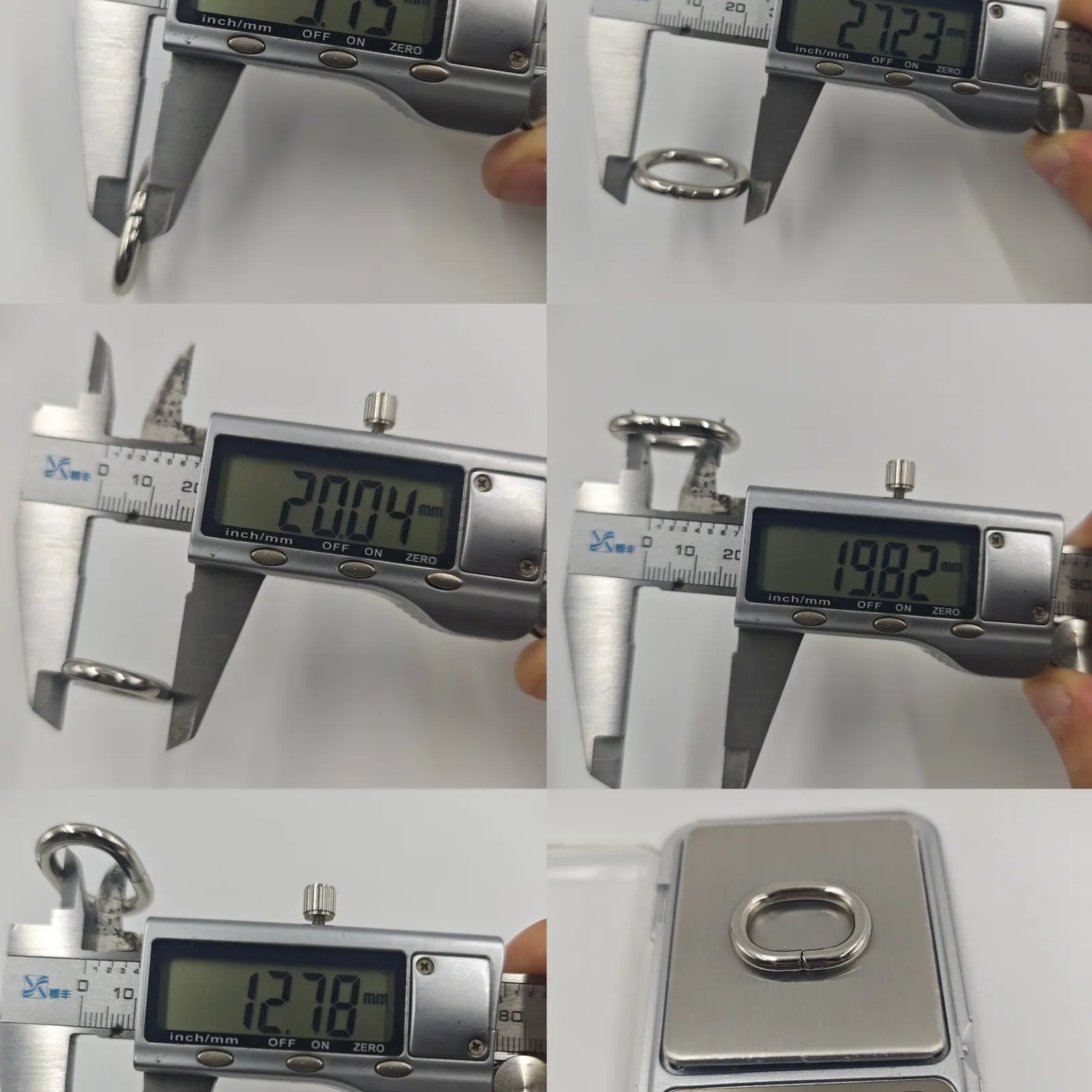 铁线旦型扣 diy鞋类包带旦环圈蛋扣 服饰五金配件金属U形椭圆铁圈3.8线6x4旦旦挂镀银色.jpg