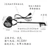 Foco Led para Vitrina Spotlight de Brazo Largo Pinza Boca de Tigre Foco de Riel 35W para Tienda Boda Uso Comercial Montaje Superficial
