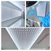 Barra de Luz de Reflexión Difusa de 220V Caja de Luz Publicitaria Tela para Tarjeta Caja de Luz de Película Suave Fuente de Luz Impermeable para Exterior Luz Enrollable Fuente de Luz LED