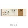 Aprovecha el paisaje nueva pintura decorativa china Zen para dormitorio pintura de pared para cabecera pintura colgante para habitación de ancianos banner estilo antiguo flores y pájaros
