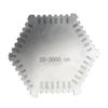 Calibrador de folga 75-300mm medidor de espessura combinado calibrador de folga combinado medidor de folga 0,01-1mm métrico polegada clipe chapa de latão