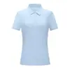 Polo Piquet Feminino Série 7A para Golfe, Esportes ao Ar Livre de Verão, Antibacteriano, Absorvente de Suor, Respirável, Casual, Versátil