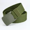Cinturón Lona Táctico Exterior para Hombre Cinturón de Cintura Cinturón para Pantalones Nylon Versátil Casual Estudiante Tela para Entrenamiento Militar Fabricante Venta al por Mayor