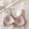 Novo sutiã sem costura de peça única doce sexy sem aro de aço alta elasticidade linda parte de trás sutiã removível sutiã esportivo feminino