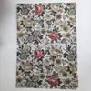 Popular Papel de Seda Floral Estilo Ins Ligero y Fresco de 17g, Papel de Copia Floral Retro Colorido, Papel de Forro para Ropa, Empaque