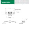 Littelfuse0498030.Mxm6-Cn Fusible de Tornillo Retardado 32V para Automóvil 498030
