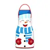 Avental de Natal Papai Noel Elfo da Beleza Boneco de Neve Suprimentos de Decoração de Natal Avental de Cozinha Criativo Engraçado