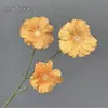 3 orquídeas artificiales estilo nórdico, decoración de salón de bodas de alta gama, accesorios para fotografía, arreglos florales para escaparates, flores artificiales