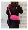 Estilo coreano distinto novo estilo retro simples rombic linha bordada bolsa de bolinho casual de grande capacidade ombro crossbody bag bolsa da moda das mulheres