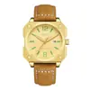 Reloj Cuadrado Personalizado Orsga para Hombre Nicho Calendario Fresco Fabricante Transmisión en Vivo Exportación Transfronteriza Reloj de Pulsera de Cuarzo para Hombre